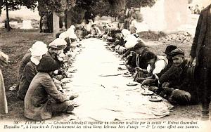 TLEMCEN - CIMETIERE ISRAELITE - CEREMONIE HEBRAIQUE